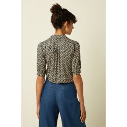 King Louie - Carina Blouse Laguna - Black