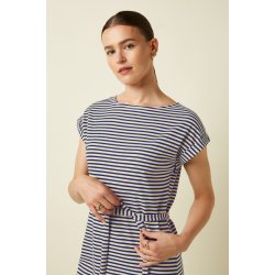 King Louie - Aria Tunic Dress Mariniere Stripe - Beacon Blue - mamelukken