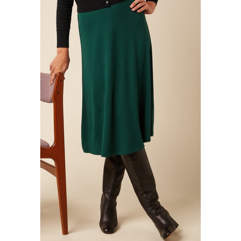 King Louie - Juno Skirt Milano Crepe - Botanical Green