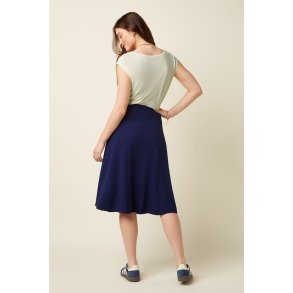 King Louie - Juno Skirt Milano Crepe - Beacon Blue 