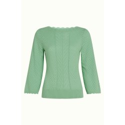 King Louie - Audrey Top Rocky Ajour - Minty Meadow