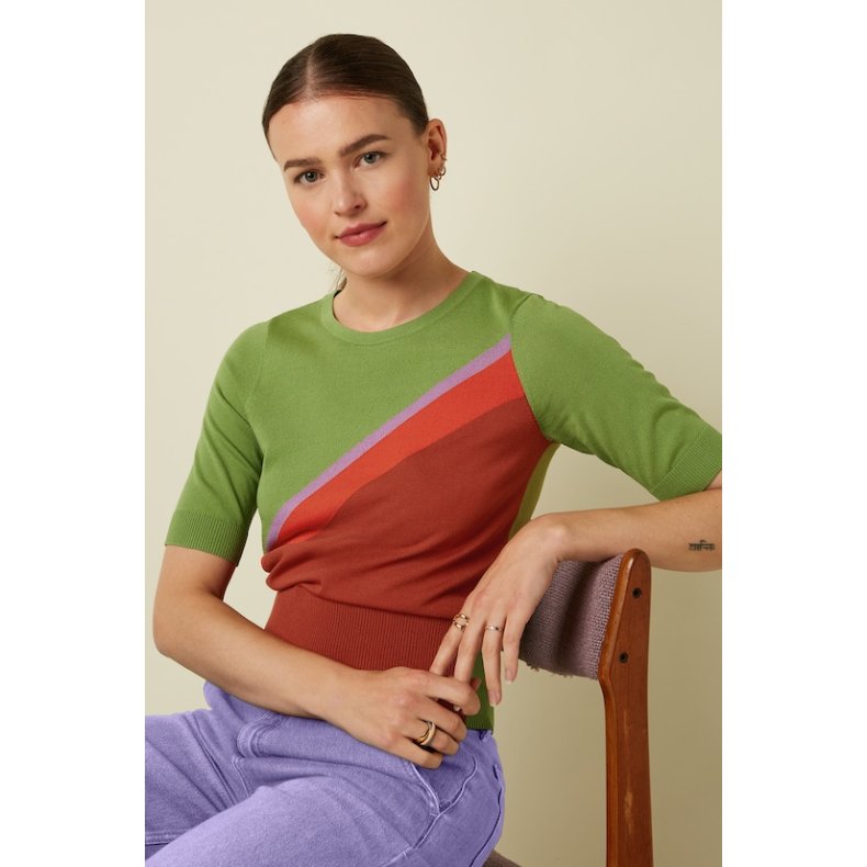 King Louie - Agnes Top Kira - Umbre