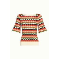 King Louie - Ivy Top Wide Sleeve Le Roy - Multi Color