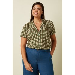 King Louie - Tex Blouse Jade - Ponderosa Green