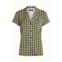 King Louie - Tex Blouse Jade - Ponderosa Green