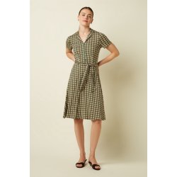 King Louien - Sheeva Dress Jade - Ponderosa green