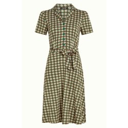 King Louien - Sheeva Dress Jade - Ponderosa green