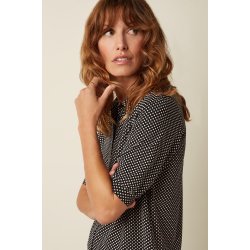 King Louie - Carina Blouse Piper - Black