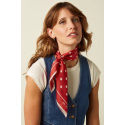 King Louie - Scarf Polka - Red