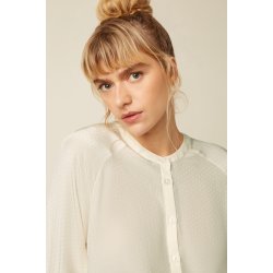 King Louie - Cybil Blouse Sista - Ivory