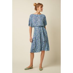 King Louie - Marika Dress Azores - Beacon Blue