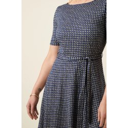 King Louie - Betty Dress Blizzy - Mazarine Blue