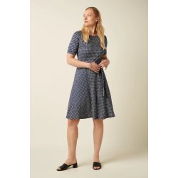 King Louie - Betty Dress Blizzy - Mazarine Blue