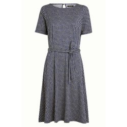 King Louie - Betty Dress Blizzy - Mazarine Blue