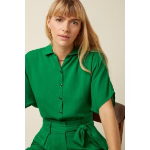 King Louie - Shay Blouse Atomic - Very Green