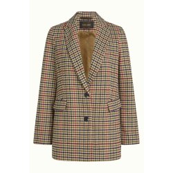 King Louie - Tula Blazer Basso Check - Marzipan