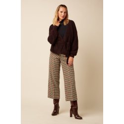 King Louie - Federica Pants Basso Check - Marzipan