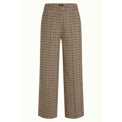 King Louie - Federica Pants Basso Check - Marzipan