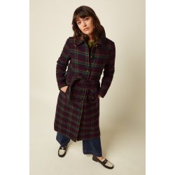 King Louie - Arabella Coat Vera Check - Porto Red