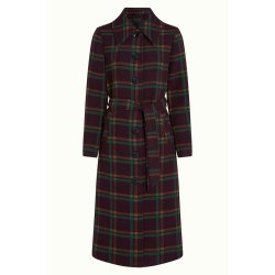 King Louie - Arabella Coat Vera Check - Porto Red
