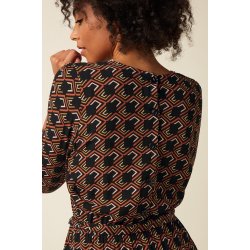 King Louie - Betty Dress Loose Fit Calou - Spicy Brown