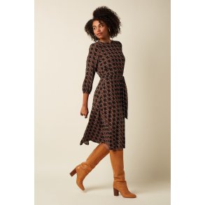King Louie - Betty Dress Loose Fit Calou - Spicy Brown