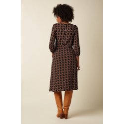 King Louie - Betty Dress Loose Fit Calou - Spicy Brown