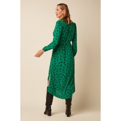 King Louie - Stella Midi Dress Farlane - Meadow Green