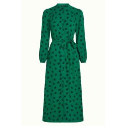 King Louie - Stella Midi Dress Farlane - Meadow Green