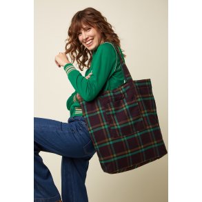 King Louie - Shopper Vera Check - Porto Red