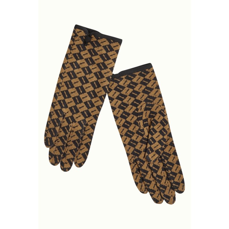 King Louie - Leaf Glove - Golden Brown