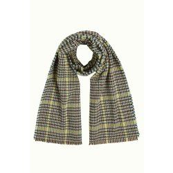 King Louie - Houdstooth Scarf - Spruced green