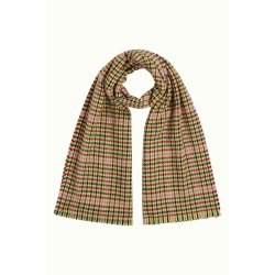 King Louie - Houdstooth Scarf - Spicy Brown