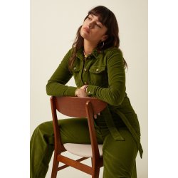 King Louie - Mia Jumpsuit Baby Cord - Posey Green