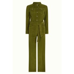 King Louie - Mia Jumpsuit Baby Cord - Posey Green