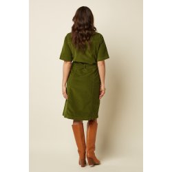 King Louie - Kate Dress Baby Cord - Posey Green