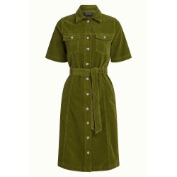 King Louie - Kate Dress Baby Cord - Posey Green