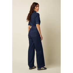 King Louie - Mira Jumpsuit Onyx Denim - Deep Blue