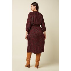 King Louie - Cybil Dress Junipe - Grape red
