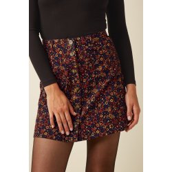 King Louie - Garbo Mini Skirt Vignon - Evening BLue