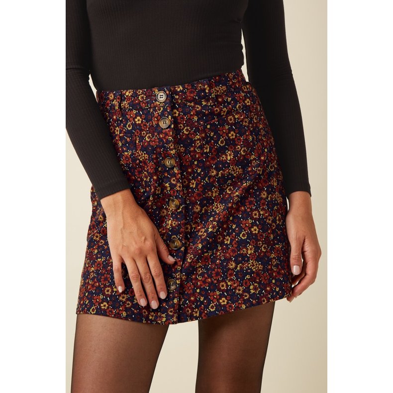 King Louie - Garbo Mini Skirt Vignon - Evening BLue