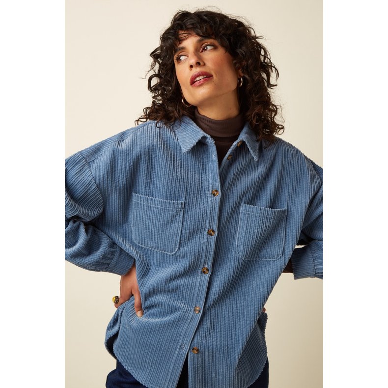 King Louie - Fee Pocket Blouse Birch Cord - Lavender
