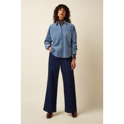 King Louie - Fee Pocket Blouse Birch Cord - Lavender