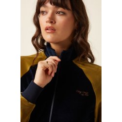 King Louie - Lila Coljack Baton Velvet - Sapphire Blue