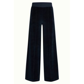 King Louie - Sweat Pants Baton Velvet - Sapphire Blue