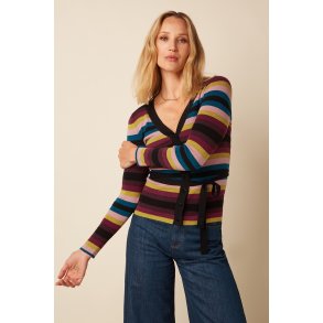 King Louie - Mila Rib Cardi Lone - Multi Color