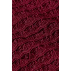 King Louie - Polo Top Avel Knit - Rhubarb Red