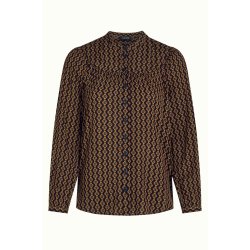 King Louie - Lisa Blouse Turi Woven - Black