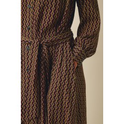 King Louie - Amy Dress Turi Woven - Black