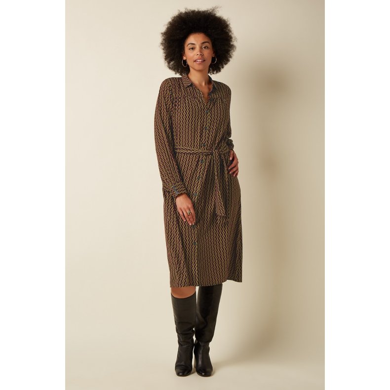 King Louie - Amy Dress Turi Woven - Black